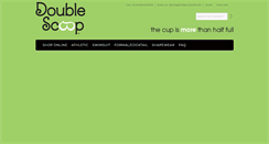 Desktop Screenshot of double-scoop.com